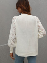 Load image into Gallery viewer, Rib-Knit Plunge Raglan Sleeve Cardigan