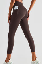 Load image into Gallery viewer, Wide Waistband Sports Leggings with Pockets