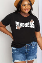Load image into Gallery viewer, Simply Love Full Size KINDNESS Butterfly Graphic Cotton Tee