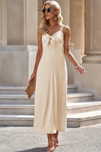Load image into Gallery viewer, Spaghetti Strap Tie Detail Dress