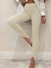 Load image into Gallery viewer, Ribbed Mid Waist Leggings