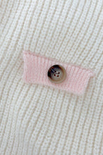Load image into Gallery viewer, Contrast Trim Button Up Dropped Shoulder Cardigan