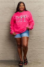 Load image into Gallery viewer, Simply Love Full Size LIT Long Sleeve Sweatshirt