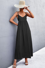 Load image into Gallery viewer, Double Strap Tie Back Dress