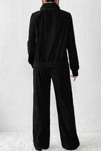 Load image into Gallery viewer, Ribbed Long Sleeve Top and Pants Set