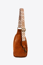 Load image into Gallery viewer, Adjustable Strap PU Leather Sling Bag