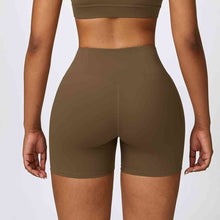 Load image into Gallery viewer, Wide Waistband Slim Fit Sports Shorts