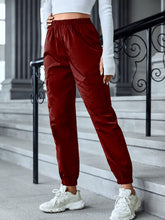 Load image into Gallery viewer, High Waist Joggers with Pockets