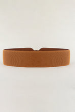 Load image into Gallery viewer, Elastic Wide PU Belt