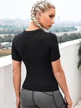 Load image into Gallery viewer, Round Neck Short Sleeve Active Top