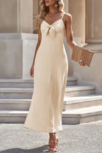 Load image into Gallery viewer, Spaghetti Strap Tie Detail Dress