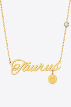 Load image into Gallery viewer, Constellation Pendant Zircon Necklace