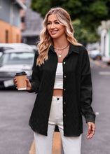 Load image into Gallery viewer, Dropped Shoulder Longline Shirt
