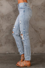 Load image into Gallery viewer, Distressed Straight Legs with Pockets