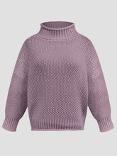 Load image into Gallery viewer, Turtleneck Long Sleeve Sweater