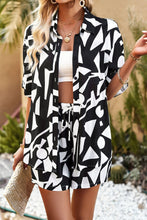 Load image into Gallery viewer, WORK OF ART Printed Shorts Set