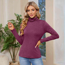 Load image into Gallery viewer, Turtleneck Long Sleeve T-Shirt