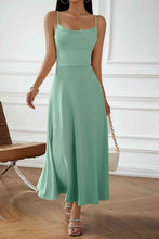 Load image into Gallery viewer, Spaghetti Strap Lace-Up Dress