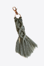 Load image into Gallery viewer, Assorted 4-Pack Macrame Fringe Keychain