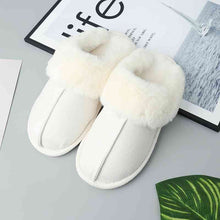 Load image into Gallery viewer, Faux Suede Center Seam Slippers
