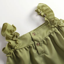 Load image into Gallery viewer, Baby Girl Ruffled Strap Tank and Pants Set