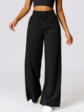 Load image into Gallery viewer, Drawstring High Waist Active Pants