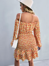 Load image into Gallery viewer, DAYANA Floral Ruffled Dress