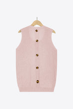 Load image into Gallery viewer, Buttoned Pocket Knit Tank