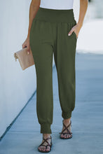 Load image into Gallery viewer, Wide Waistband Pocketed Joggers