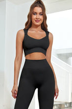 Load image into Gallery viewer, Scoop Neck Wide Strap Active Tank
