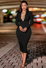 Load image into Gallery viewer, TOP NOTCH Cutout Dress