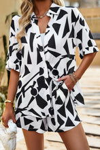 Load image into Gallery viewer, WORK OF ART Printed Shorts Set