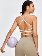 Load image into Gallery viewer, Crisscross Spaghetti Strap Active Bra