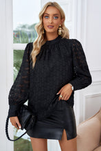 Load image into Gallery viewer, Crewneck Long Puff Sleeve Top