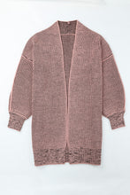 Load image into Gallery viewer, Heathered Open Front Longline Cardigan