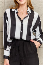 Load image into Gallery viewer, Striped Dropped Shoulder Shirt