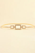 Load image into Gallery viewer, Square Shape Zinc Alloy Buckle Iron Belt