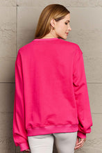 Load image into Gallery viewer, Simply Love Full Size GINGERBREAD Long Sleeve Sweatshirt