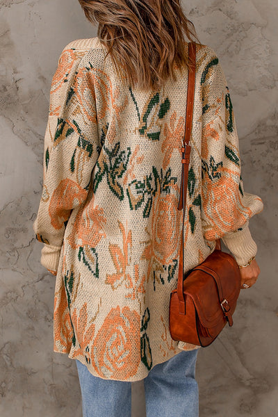 HOPELESS ROMANTIC Floral Cardigan