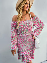 Load image into Gallery viewer, DAYANA Floral Ruffled Dress