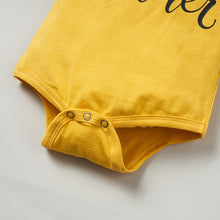 Load image into Gallery viewer, Baby Girl HELLO SUMMER Bodysuit and Sunflower Print Pants Set