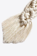 Load image into Gallery viewer, Assorted 4-Pack Macrame Fringe Keychain