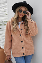 Load image into Gallery viewer, KRISTA Collared Sherpa Jacket