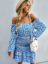 Load image into Gallery viewer, DAYANA Floral Ruffled Dress