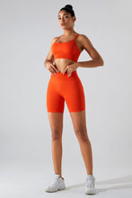 Load image into Gallery viewer, Crisscross Spaghetti Strap Active Cami