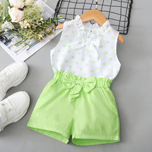 Load image into Gallery viewer, Baby Girl Polka Dot Tank and Shorts Set