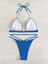 Load image into Gallery viewer, Chain Tied Two-Piece Bikini Set