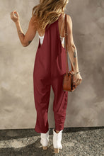 Load image into Gallery viewer, Pocketed Spaghetti Strap Wide Leg Jumpsuit