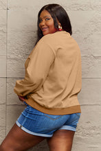 Load image into Gallery viewer, Simply Love Full Size GINGERBREAD Long Sleeve Sweatshirt