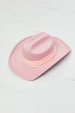 Load image into Gallery viewer, Fame Western Cutie Cowboy Hat in Pink